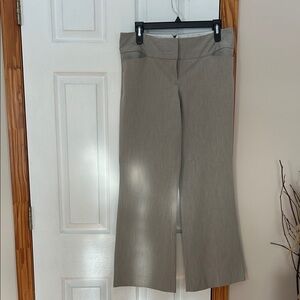 Express light tan Boot Cut Pants flair dress pants.